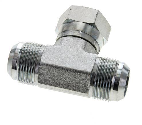 JIC T-Verschraubung UN 1-5/16''-12 Außengewinde x Innengewinde Stahl 250bar (3512.5psi)