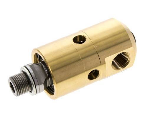 Drehdurchführung G3/8'' Innengewinde x G3/8'' Außengewinde Messing 50bar (702,5psi)