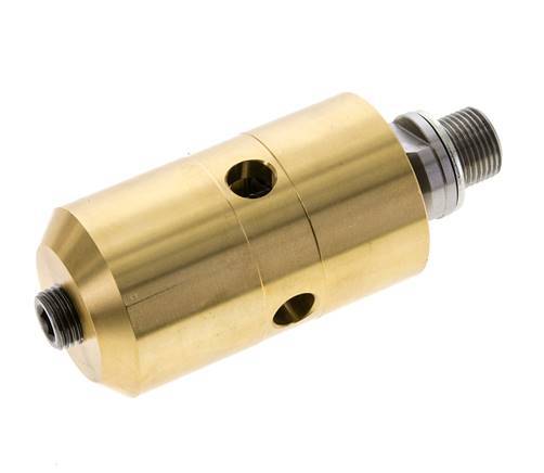 Drehdurchführung G3/8'' Innengewinde x G3/8'' Außengewinde Messing 50bar (702,5psi)