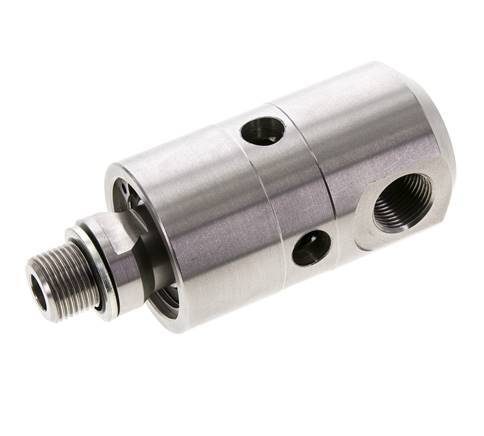 Drehdurchführung G3/8'' Innengewinde x G3/8'' Außengewinde Edelstahl 50bar (702,5psi)
