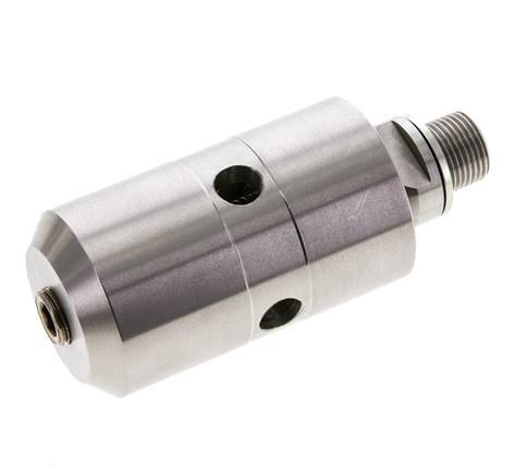 Drehdurchführung G3/8'' Innengewinde x G3/8'' Außengewinde Edelstahl 50bar (702,5psi)
