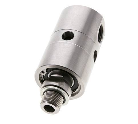Drehdurchführung G3/8'' Innengewinde x G3/8'' Außengewinde Edelstahl 50bar (702,5psi)