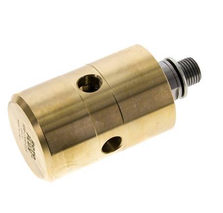 Drehdurchführung G1/4'' Innengewinde x G1/4'' Außengewinde Messing 50bar (702,5psi)