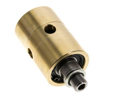 Drehdurchführung G1/4'' Innengewinde x G1/4'' Außengewinde Messing 50bar (702,5psi)