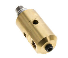 Drehdurchführung G3/8'' Innengewinde x G3/8'' Außengewinde links Messing 50bar (702,5psi)