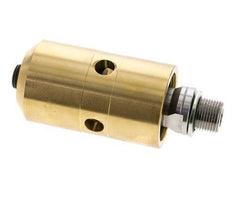 Drehdurchführung G3/8'' Innengewinde x G3/8'' Außengewinde links Messing 50bar (702,5psi)