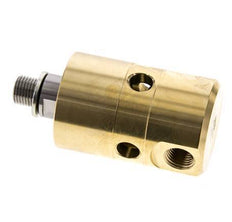 Drehdurchführung G1/4'' Innengewinde x G1/4'' Außengewinde Messing 50bar (702.5psi) Abrasive Medien