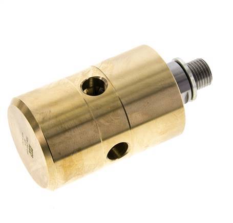 Drehdurchführung G1/4'' Innengewinde x G1/4'' Außengewinde Messing 50bar (702.5psi) Abrasive Medien