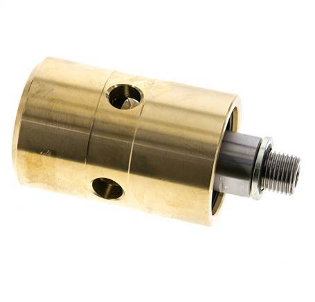 Drehdurchführung G1/4'' Innengewinde x G1/4'' Außengewinde Messing 50bar (702.5psi) Abrasive Medien