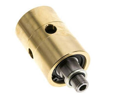 Drehdurchführung G1/4'' Innengewinde x G1/4'' Außengewinde Messing 50bar (702.5psi) Abrasive Medien