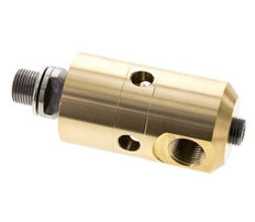 Drehdurchführung G3/8'' Innengewinde x G3/8'' Außengewinde Messing 50bar (702,5psi) Abrasive Medien