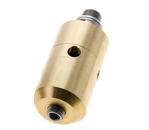 Drehdurchführung G3/8'' Innengewinde x G3/8'' Außengewinde Messing 50bar (702,5psi) Abrasive Medien