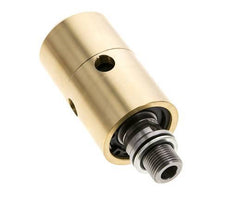 Drehdurchführung G3/8'' Innengewinde x G3/8'' Außengewinde Messing 50bar (702,5psi) Abrasive Medien