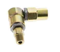 Drehgelenk 3/8'' Außengewinde R x Innengewinde Rp L-förmig Stahl NBR 350bar (4917.5psi)