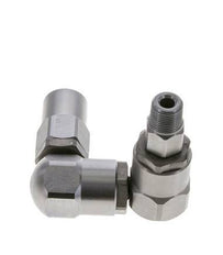 Swivel Joint 3/8'' Male R x Female Rp Z-shape Steel NBR 350bar (4917.5psi)