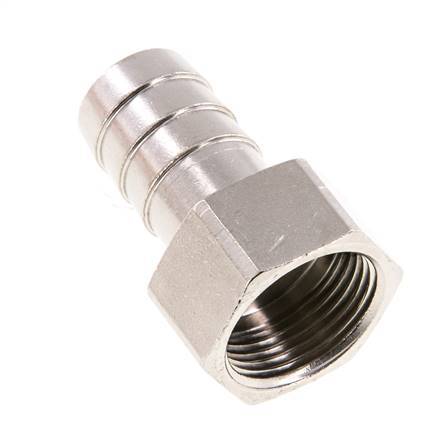 G 3/4'' x 19mm Vernickeltes Messing Schlauchanschluss 16 Bar