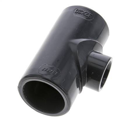 PVC Reducing Tee Fitting Socket 32 to 20mm [2 Pieces]
