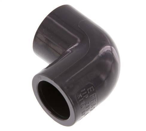 PVC 90deg Elbow Fitting Socket 16x23mm [10 Pieces]