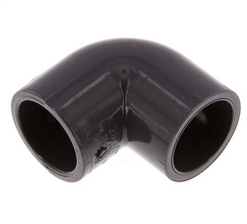 PVC 90deg Elbow Fitting Socket 20x27mm [10 Pieces]