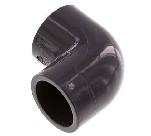 PVC 90deg Elbow Fitting Socket 25x33mm [5 Pieces]