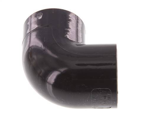 PVC 90deg Elbow Fitting Socket 25x33mm [5 Pieces]