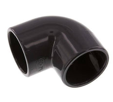 PVC 90deg Elbow Fitting Socket 50x60mm [2 Pieces]
