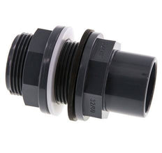 PVC Bulkhead Fitting Socket 32x40mm