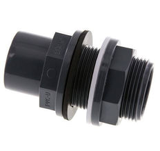 PVC Bulkhead Fitting Socket 32x40mm