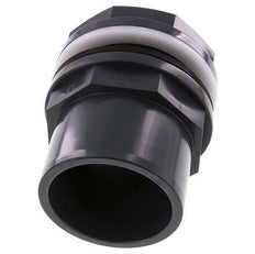 PVC Bulkhead Fitting Socket 75x90mm