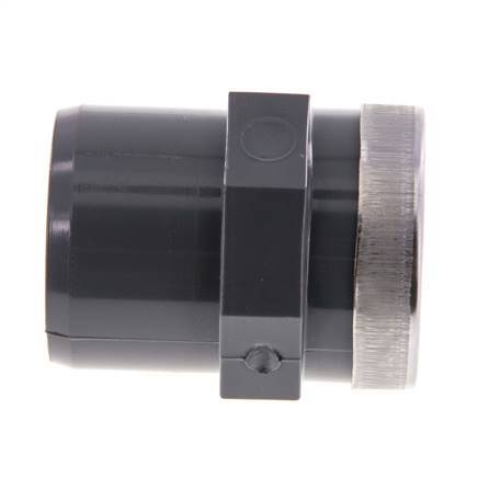 PVC Fitting Male Socket 40mm x Female Rp 1'' [2 Pieces]