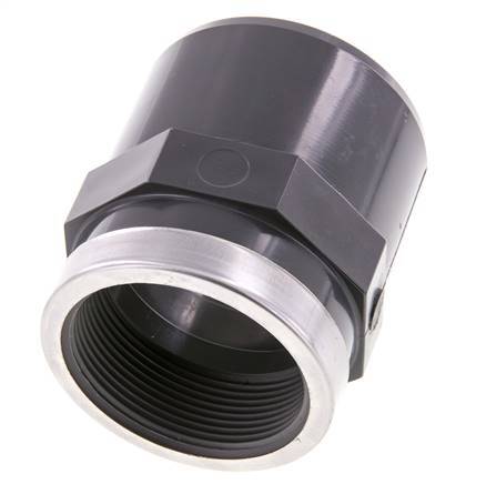 PVC Fitting Male Socket 75mm x Female Rp 2''