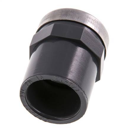 PVC Fitting Female Socket 20mm x Female Rp 1/2'' [2 Pieces]