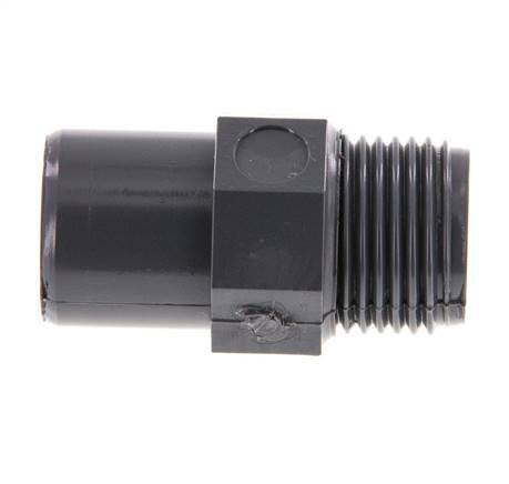 PVC Fitting Female Socket 12x16mm x Male G 3/8'' [5 Pieces]