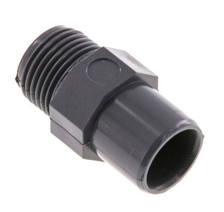 PVC Fitting Female Socket 12x16mm x Male G 3/8'' [5 Pieces]
