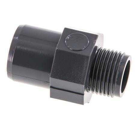 PVC Fitting Female Socket 16x20mm x Male G 3/8'' [5 Pieces]