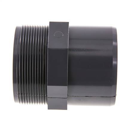 PVC Fitting Female Socket 63x75mm x Male G 2-1/2''