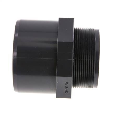 PVC Fitting Female Socket 75x90mm x Male G 2-1/2''