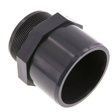 PVC Fitting Female Socket 75x90mm x Male G 2-1/2''