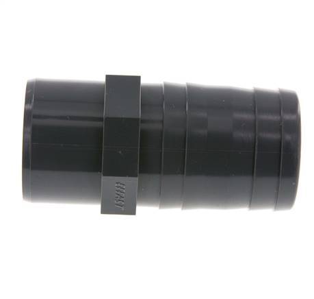 PVC Fitting Socket 50mm with Hose Barb 50mm (2'') [2 Pieces]