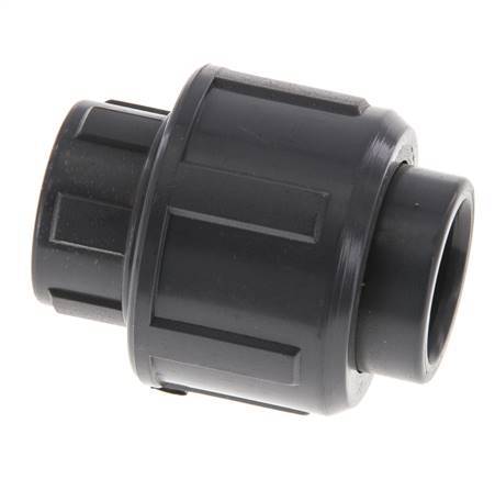 PVC Union Fitting Female Socket 16mm x Female Rp 3/8'' EPDM