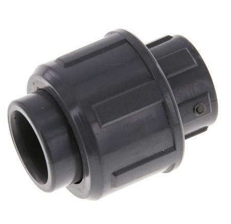 PVC Union Fitting Female Socket 16mm x Female Rp 3/8'' EPDM