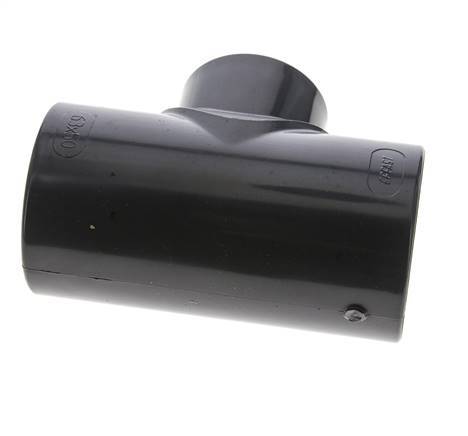 PVC Reducing Tee Fitting Socket 63 to 50mm