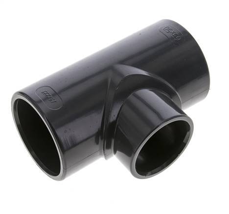 PVC Reducing Tee Fitting Socket 63 to 50mm