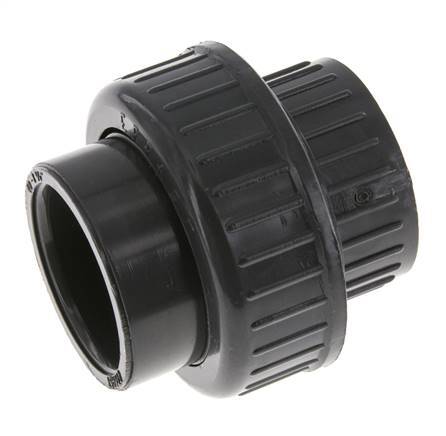 PVC Union Fitting Female Socket 40mm x Female Rp 1 1/4'' EPDM