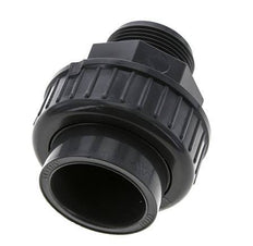 PVC Union Fitting Female Socket 40mm x Male R 1 1/4'' EPDM