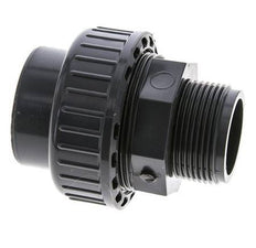 PVC Union Fitting Female Socket 40mm x Male R 1 1/4'' FKM