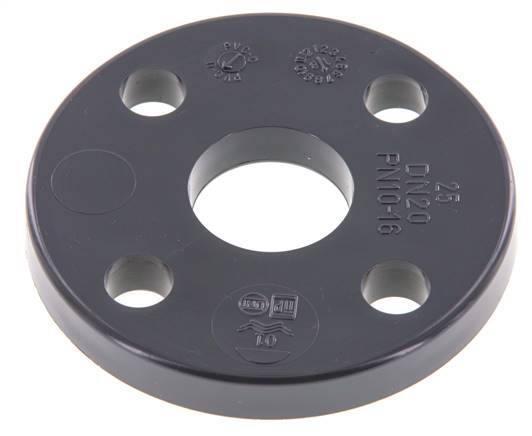PVC Flange DN20 25mm [2 Pieces]