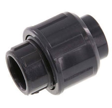 PVC Union Fitting Socket 16x34mm FKM [2 Pieces]
