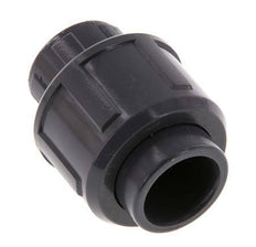 PVC Union Fitting Socket 16x34mm FKM [2 Pieces]