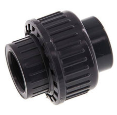 PVC Union Fitting Socket 20x43mm EPDM [2 Pieces]